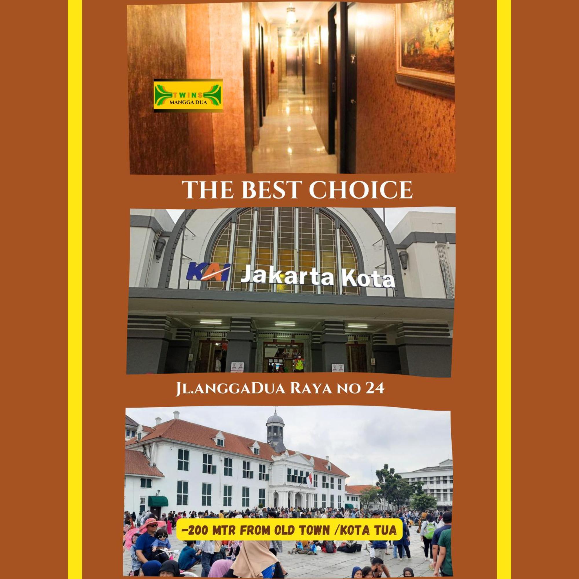 Twins Hotel Jakarta Extérieur photo